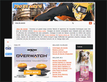 Tablet Screenshot of jeux-de-naruto.com